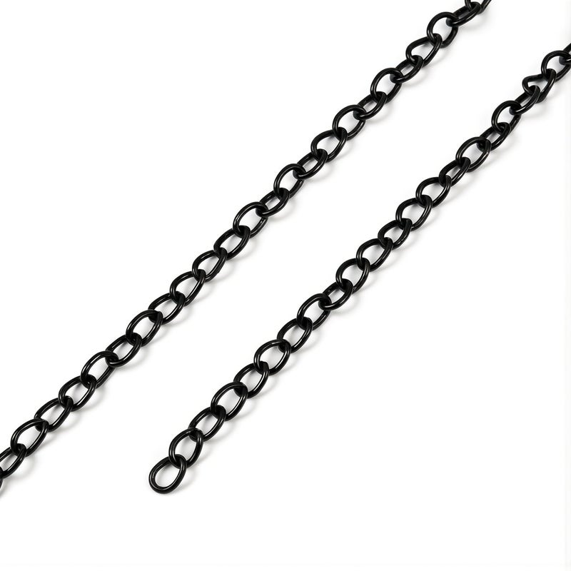 Anti Allergy Extender Chain Rose Gold 7cm Sensitive Skin Friendly 50Pcs - Image 4