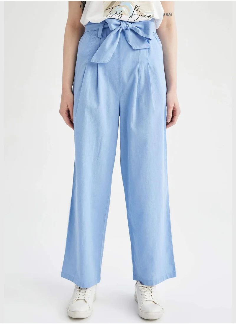 DeFacto Woman Paperbag Woven Trousers