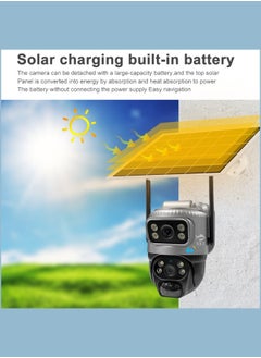 XLT 4G Sim Card Solar Camera PTZ 360°View Solar Powered Outdoor Security Camera.  - Image 4