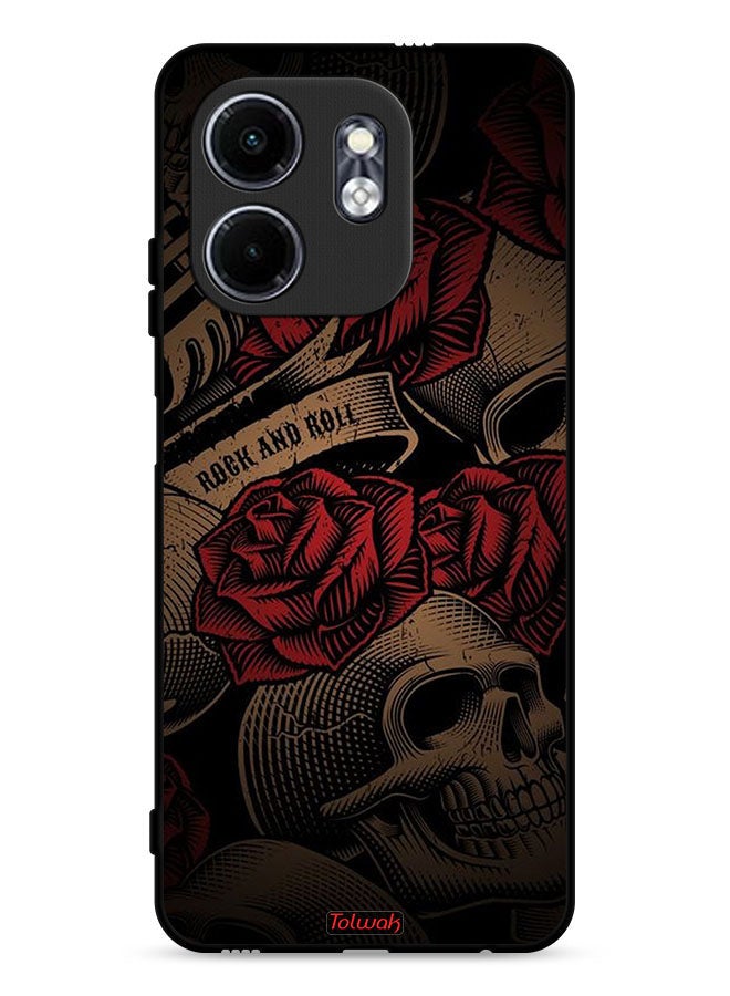 Tolwak Infinix Smart 9 4G Protective Case Cover Rok And Roll - Image 1