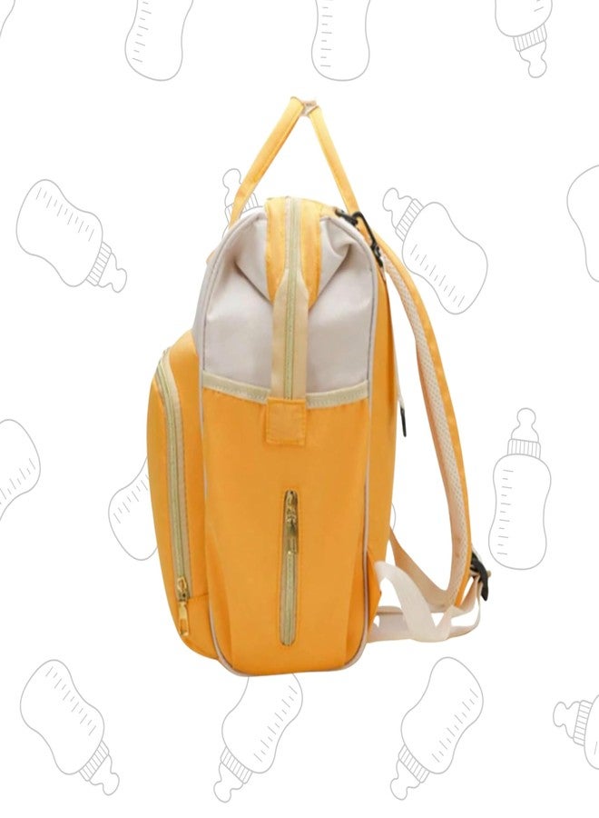 أو بيبي حقيبة حفاضات الأطفال من أوبابي واسعة/متعددة الجيوب/حقيبة ظهر للحفاضات/عصرية/مقاومة للماء/ذات سعة كبيرة/متينة/حقيبة ظهر للأمومة/حقيبة حمل واسعة لتنظيم مستلزمات الطفل بسهولة. - Image 4