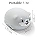 AiSiXin Dog Squishy Toy Grey Sensory Stress Balls for Adults Animals Squishy Ball Stretchy Squeeze Ball Party Favors for Kids Fun Shiba Inu Dough Ball for Easter Basket Stuffers Birthday Gifts - Image 4