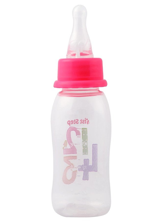 1st Step BPA Free Baby Feeding Bottle with Anti-Colic Nipple (60ml, Blue) (120ml, Pink, 1) - Image 3