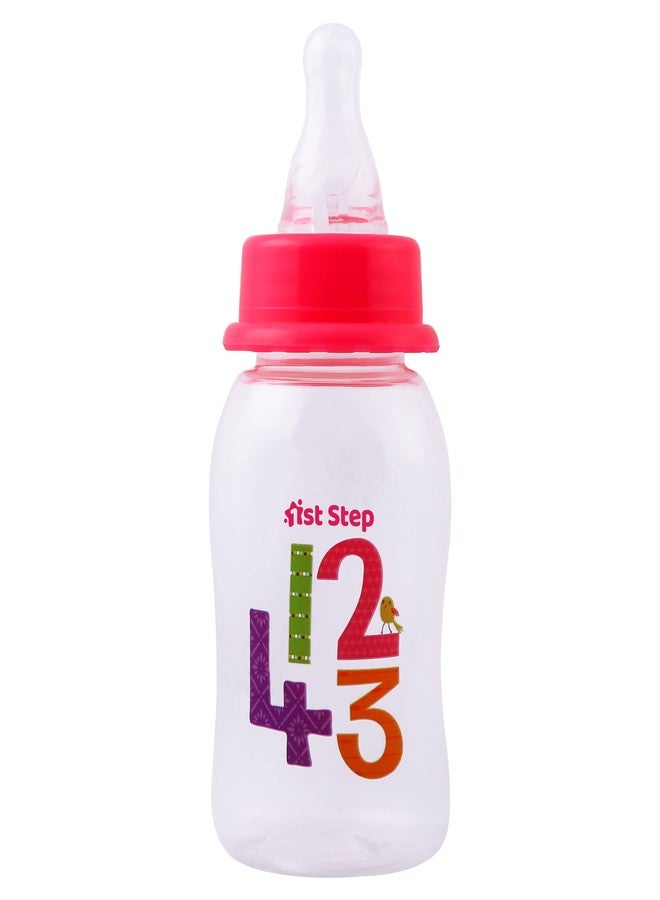 1st Step BPA Free Baby Feeding Bottle with Anti-Colic Nipple (60ml, Blue) (120ml, Pink, 1) - Image 2
