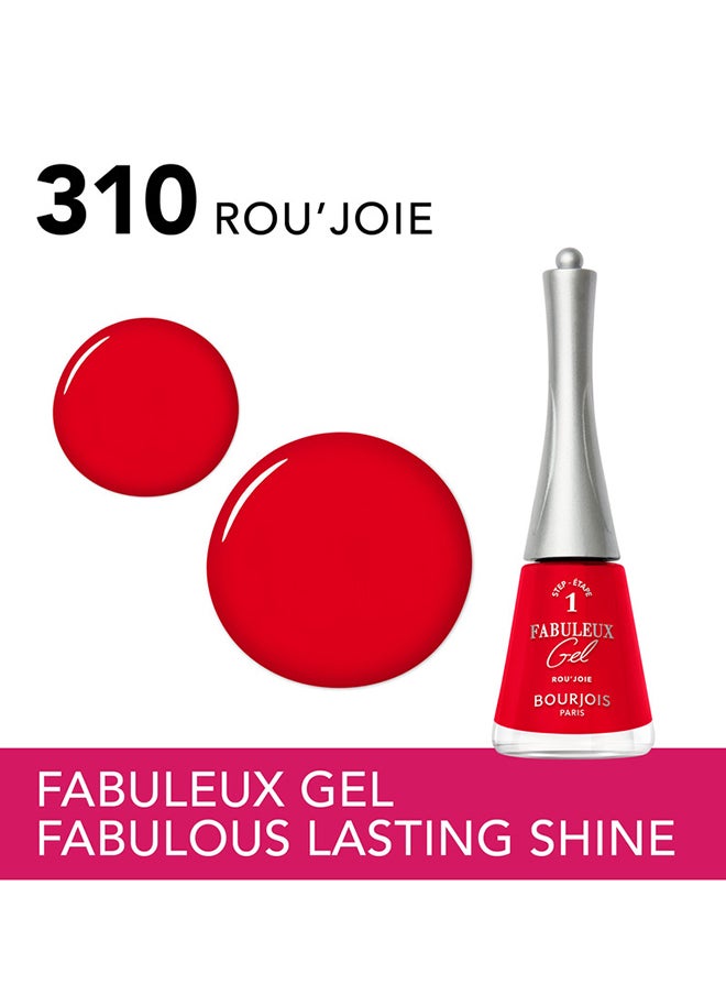 BOURJOIS PARIS - Fabuleux Gel Nail Polish - 310 - Rou’Joie 9Ml - Image 1