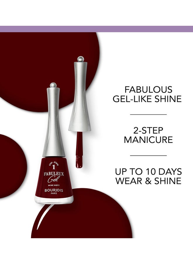 BOURJOIS PARIS - Fabuleux Gel Nail Polish - 310 - Rou’Joie 9Ml - Image 1