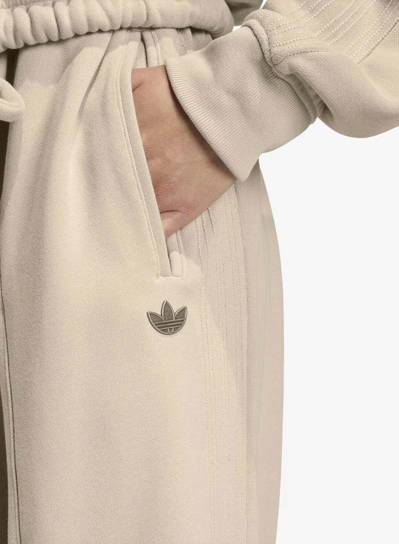 Adidas Originals Beige Essential Logo Sweatpants for Women | Best Price UAE