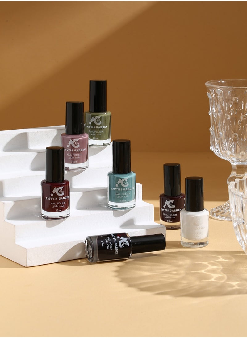 AMYTIS GARDEN - nail polish set 24 color WW606A - Image 1