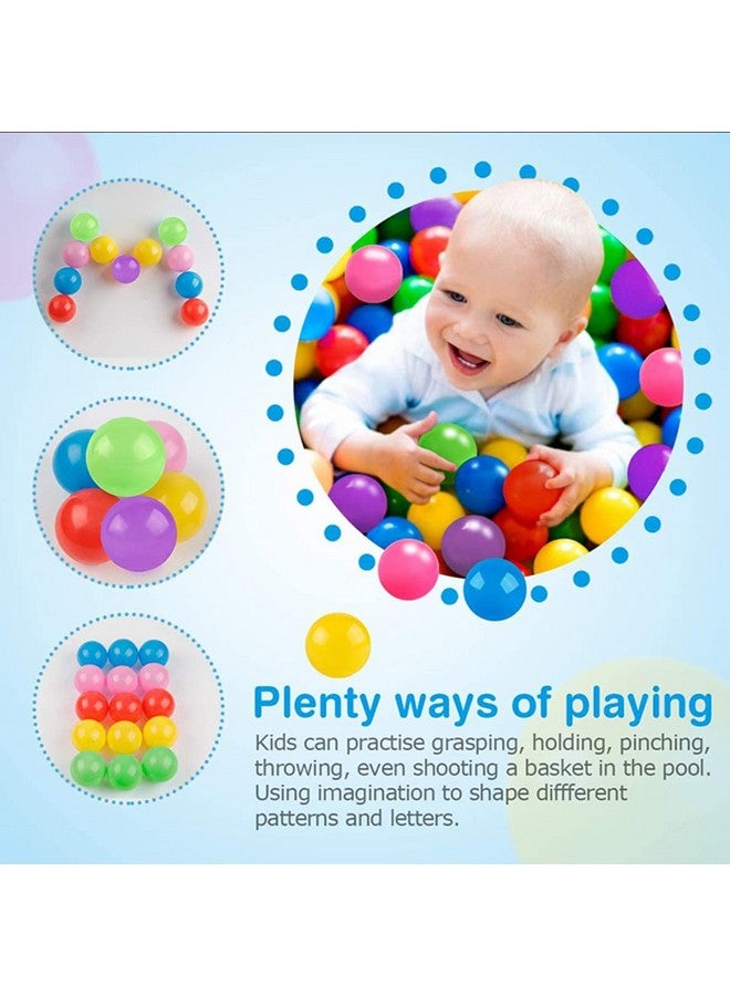 Magicwand Large Size ABS Plastic Multi-Colored Balls For Basketball,Ball Pool,Swimming Pool For Kids?100 Balls??Made In India??Multi-Colored? - Image 4