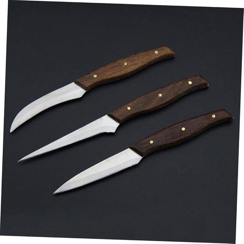 Stainless Steel Fruit Carving Cutter Set Ergonomic Handle Easy Clean Home Restaurant Use - Image 5