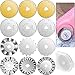 Mudder Mudder 12 Pieces Rotary Cutter Blades Replacement Rotary Blades Round Trimmer Refill Blades in 45 mm Compatible with - Image 2