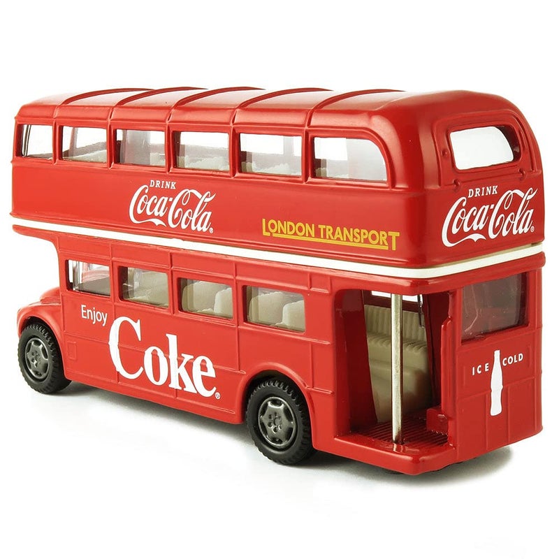 Coca-Cola حافلة لندن ذات الطابقين كوكا كولا 1/64 روتماستر - Image 2