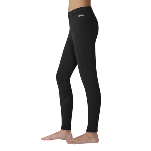 Kerrits Kids Power Stretch Knee Patch Pocket Tight Black Size: S - Image 2