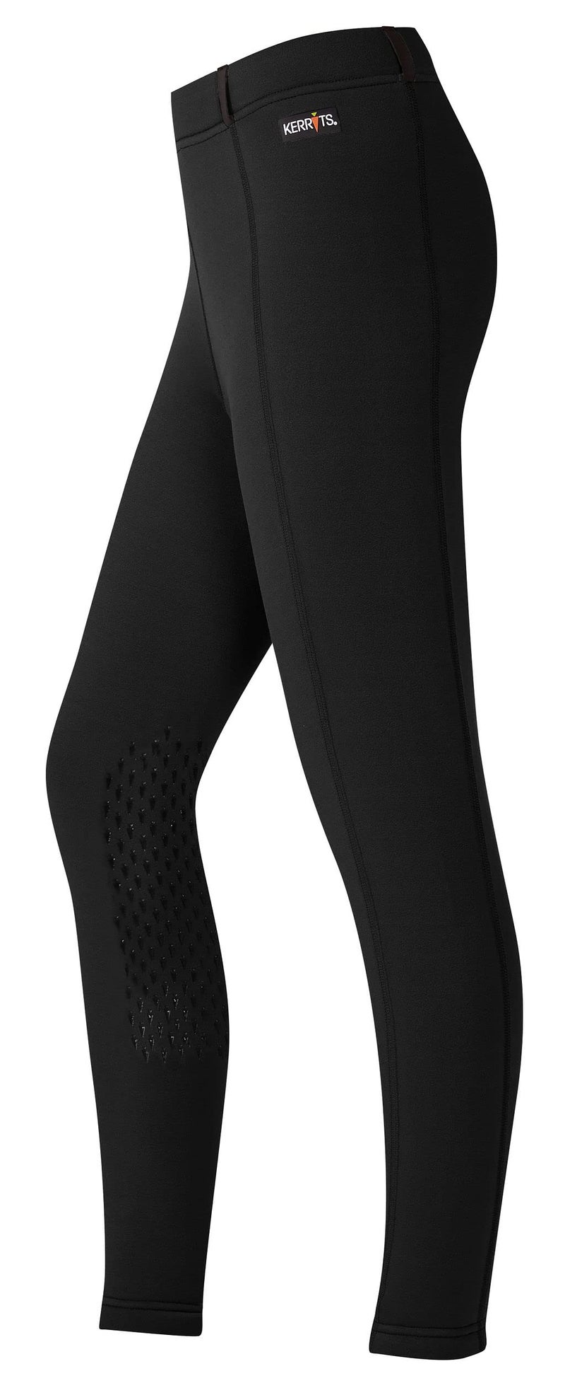 Kerrits Kids Power Stretch Knee Patch Pocket Tight Black Size: S - Image 5