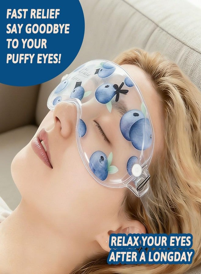 4 Pcs Ice Eye Packs, Cooling Eye Masks, Eyes Cold Compress for Hot Cold Therapy, Puffy Eyes, Dark Circles, Headaches, Migraines, Stress Relief - Image 5