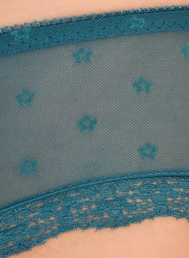 Splash FAV Lace Detail Cheekster Briefs with Elasticated Waistband