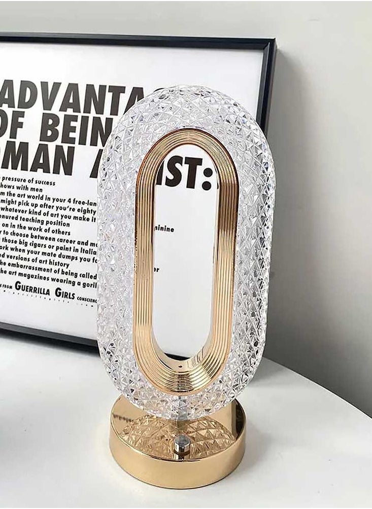 Bakhoor BoSidin Modern Style Luxury LED Touch Control Crystal Table Lamp For Bedroom Restaurant Bar – C20  - Image 2