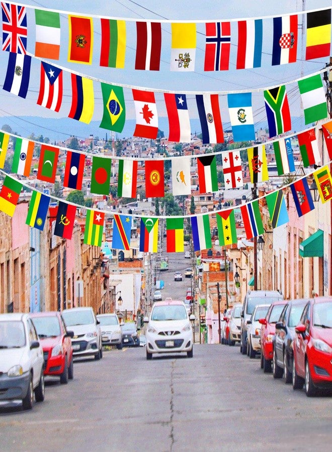 TSMD 226 Different Countries International String Flags Banner of The World Small Mini National Bunting Flags,Decorations for Olympics,Grand Opening,Bar,School Office,Sports Events,International - Image 5
