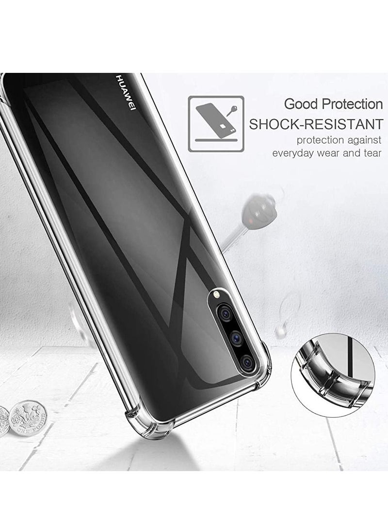 MUNTAQI For Huawei Y9S Case With 2 Pack Screen Protector, Clear Huawei Y9S Case Cover, Tempered Glass Film - Image 5