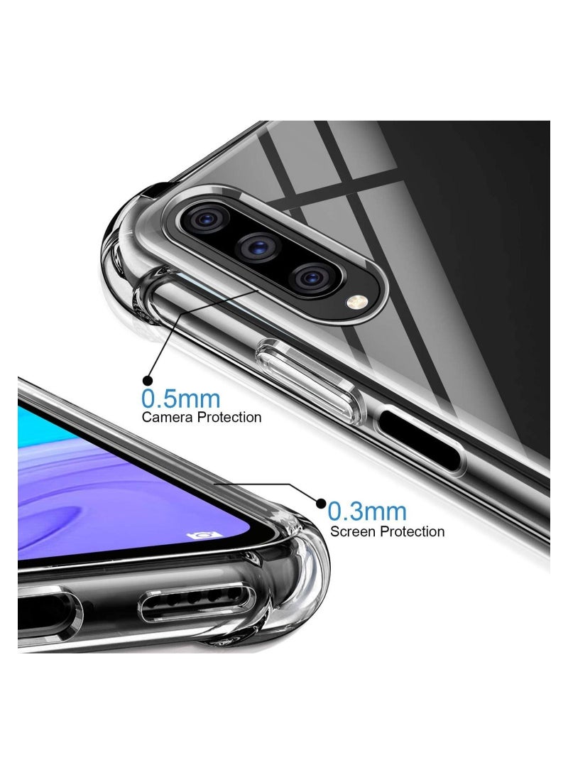 MUNTAQI For Huawei Y9S Case With 2 Pack Screen Protector, Clear Huawei Y9S Case Cover, Tempered Glass Film - Image 4