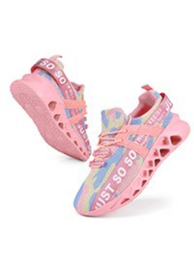 Yison Shoes Woman Trend Casual Couple Lover Non-Slip Mesh Soft Breathable Flats Height Platform Women Sneakers - Image 3