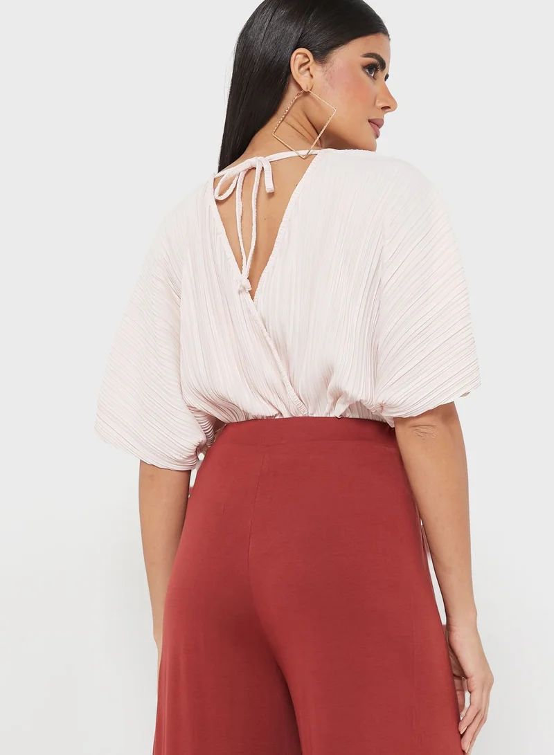 boohoo Flared Bottom Pants