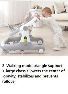 Two-in-one Multifunctional Starter Stroller Baby Walker Anti-o-leg Stroller Baby Child - Green and White - pzsku/Z0A27BE9150E0D35456B5Z/45/_/1704445053/f0f4c0fb-b934-4bc2-ae5d-7dcfea8bab19