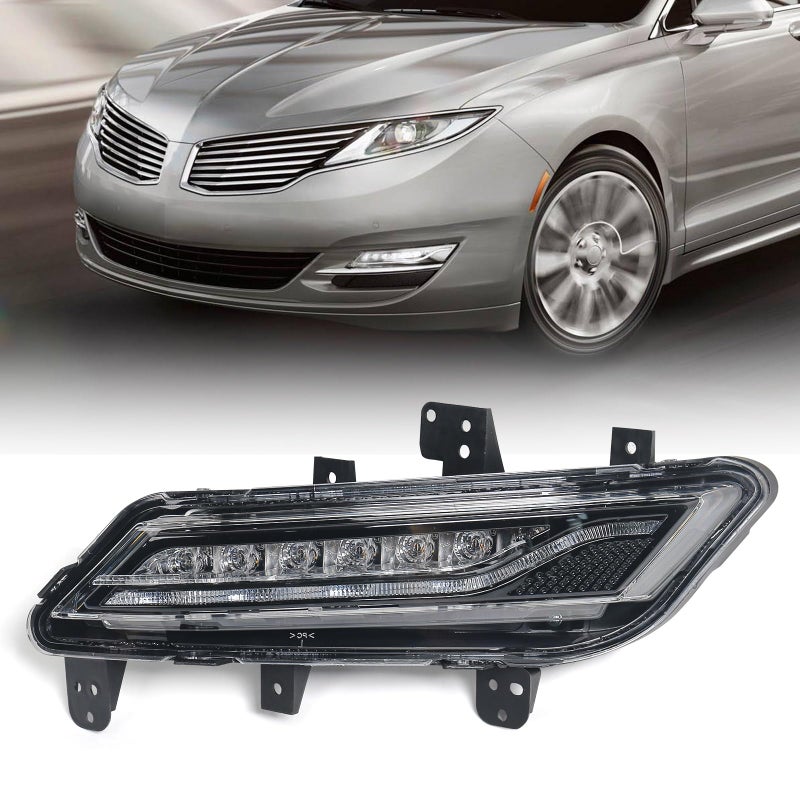 Huray LED Fog Light for Lincoln MKZ 2013 2014 2015 2016 OE Front Fog Lamp Replacement Driver Side Left
