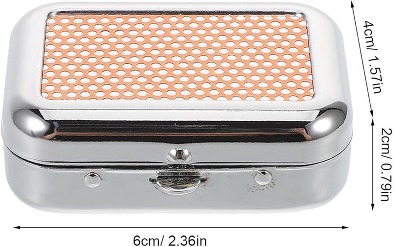 Portable Metal Ashtray for Car Office Outdoor Sturdy Iron Construction Compact Travel Friendly - Image 3