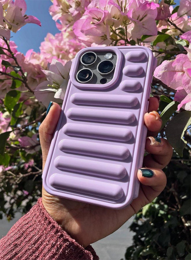iPhone 11 Case with Camera Protection Cover, Protection Corner Bumper TPU Case Strap Hole Smartphone Case / Cover iPhone 11 - Purple  - Image 5