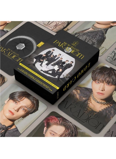 55Pcs ATEEZ The World Ep Paradigm Lomo Cards