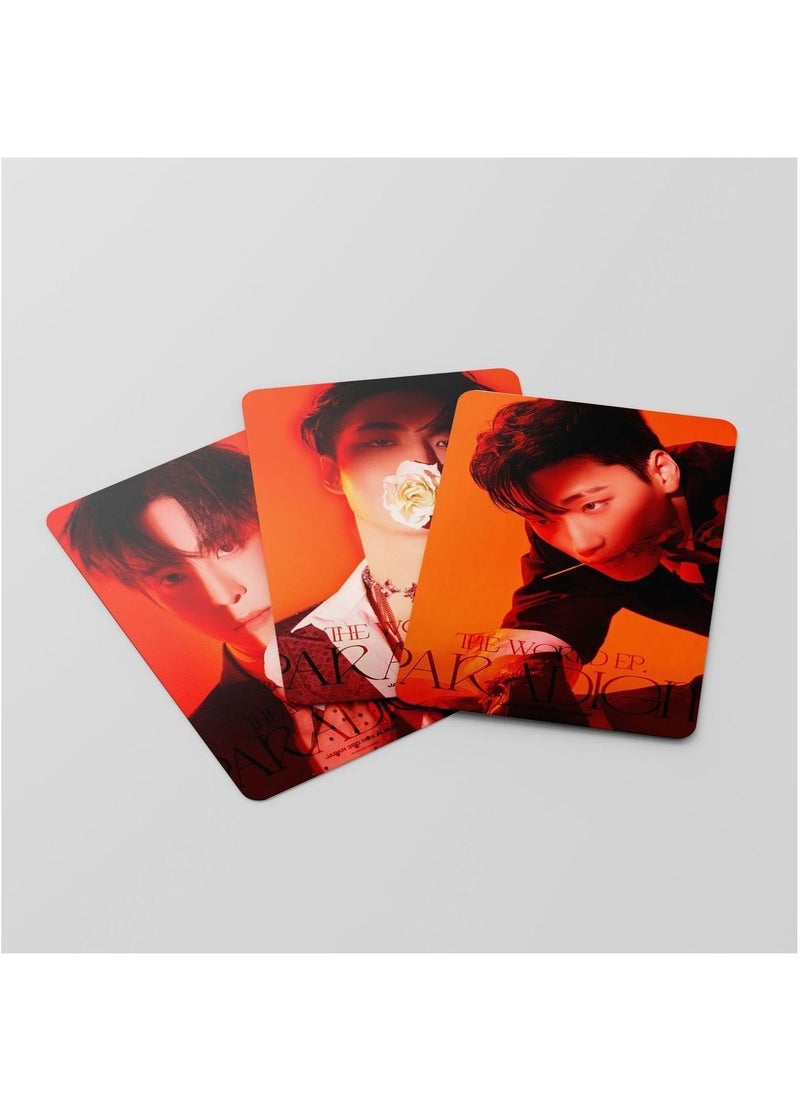 55Pcs ATEEZ The World Ep Paradigm Lomo Cards