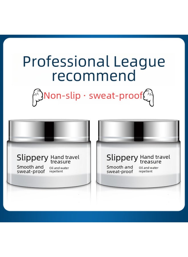 Generic Solid Hand Swim Powder Hand Speed Powder Peace Elite Eating Chicken Finger Non-slip Anti-sweat Electric Competition Hand Swim Powder Artifact Hand Swim Cream-Product Color:God's Set Crimson [Double]]  - Image 3