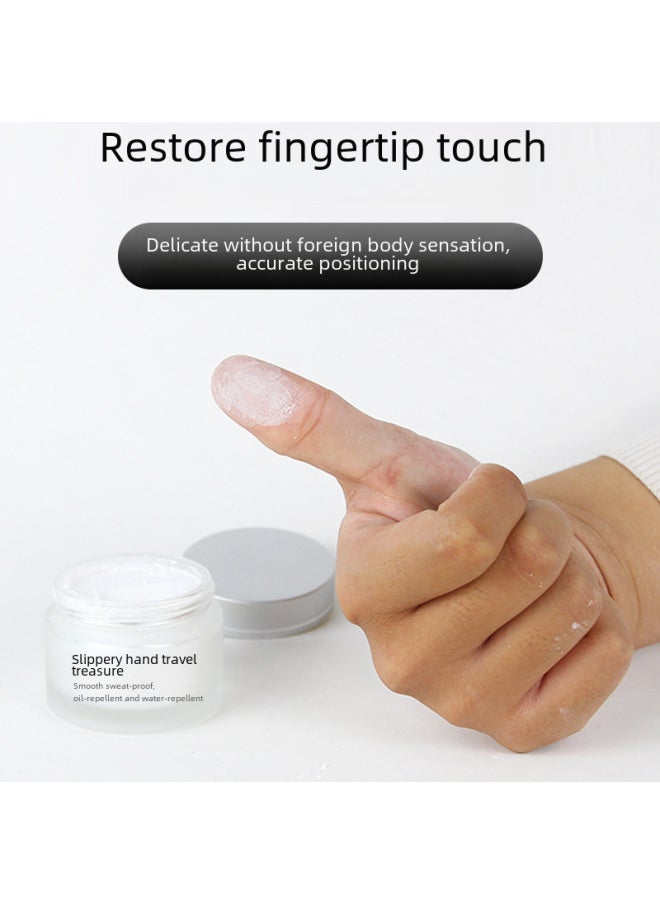 Generic Solid Hand Swim Powder Hand Speed Powder Peace Elite Eating Chicken Finger Non-slip Anti-sweat Electric Competition Hand Swim Powder Artifact Hand Swim Cream-Product Color:God's Set Crimson [Double]]  - Image 5
