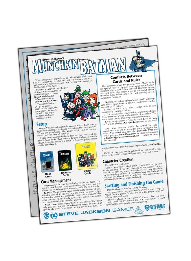 Steve Jackson Games Munchkin Presents Batman - Image 4
