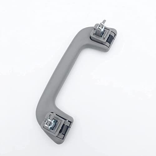 Krobelus Auto Roof Pull Handle Grab Rail Grey with Hook LH=RH Universal for Toyota for Corolla for Rav4 Yaris Vios OEM:74610-52020 (Front Handrail Without Hook(Gray) 1Pcs) - Image 5