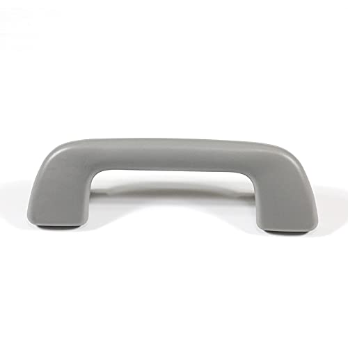Krobelus Auto Roof Pull Handle Grab Rail Grey with Hook LH=RH Universal for Toyota for Corolla for Rav4 Yaris Vios OEM:74610-52020 (Front Handrail Without Hook(Gray) 1Pcs) - Image 1