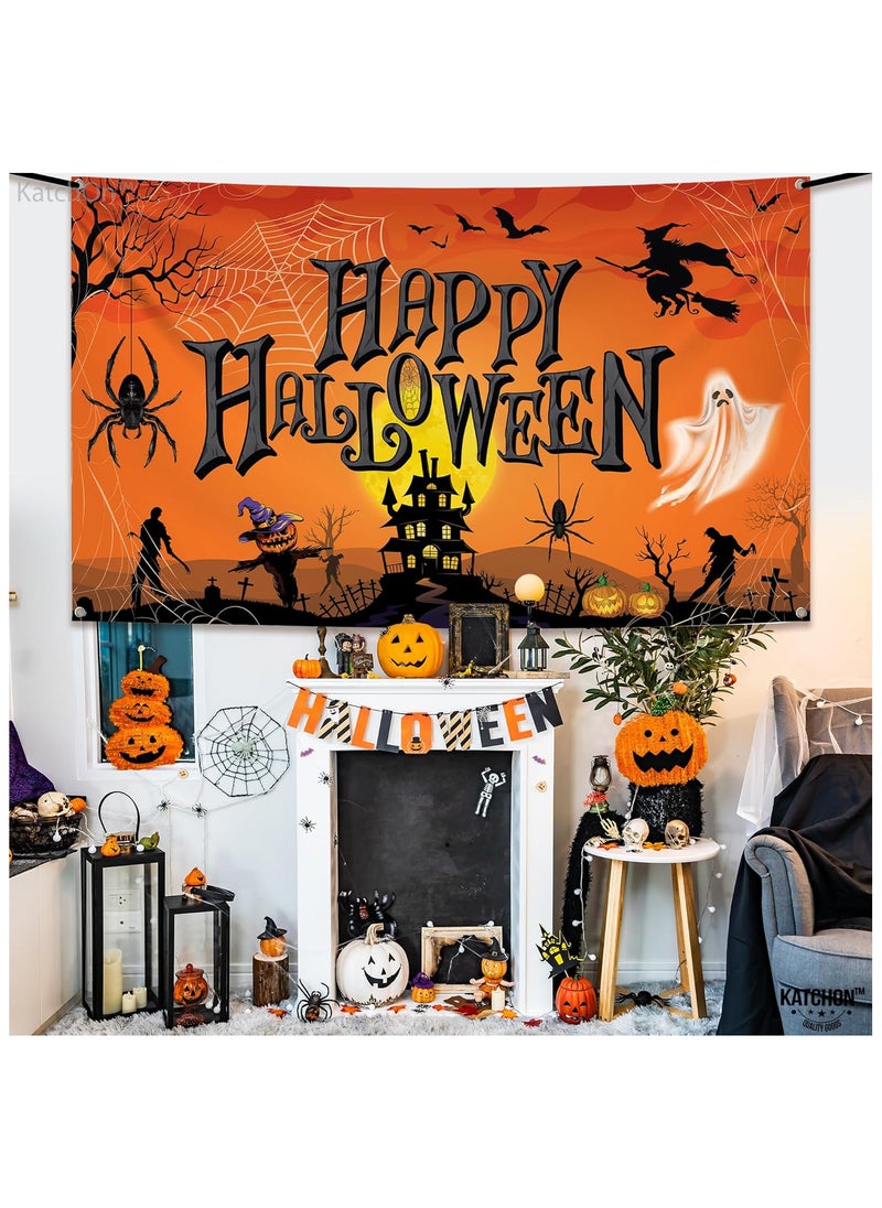 Orange Happy Halloween Banner for Halloween Decorations - pzsku/Z0A2874FA8E93D52A42C0Z/45/_/1721639387/18aa3bac-18c2-45f2-9e8f-f799fe75e2bb