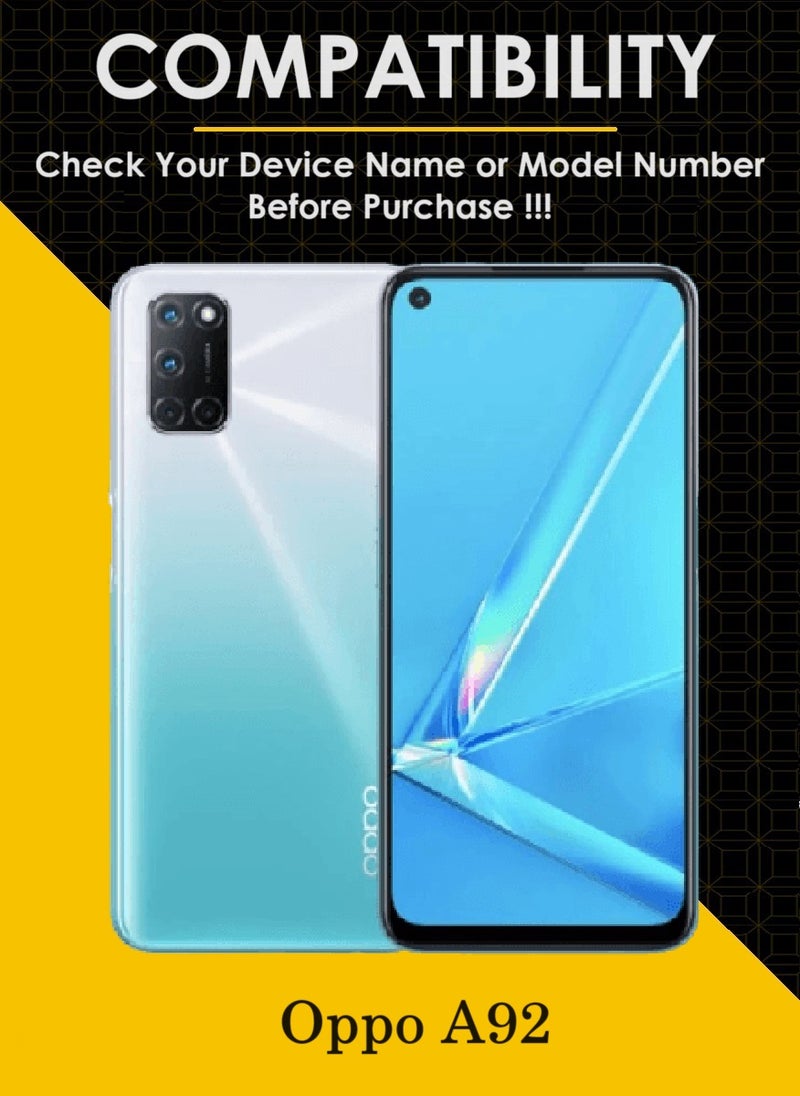 AINA 5 Pieces Tempered Glass Screen Protector 5D Designed For Oppo A92 Full Glue Edge to Edge Full Screen Coverage And Bubble Free - Image 3