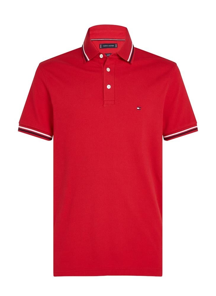 TOMMY HILFIGER Slim Tipped Polo  - Image 5