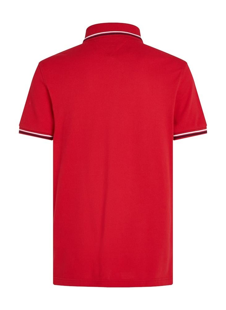 TOMMY HILFIGER - Slim Tipped Polo - Image 1