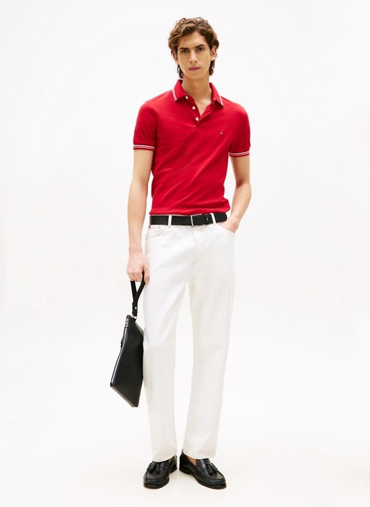 TOMMY HILFIGER Slim Tipped Polo  - Image 3