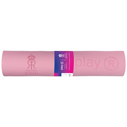 playR x RR Yoga Mat 6mm - Extra Thick EVA - Unisex Anti-Slip Mat for Yoga, Workout, Home Gym, Fitness & Stretching Durable Training Groundsheet for Men & Women For All-Season - Image 1