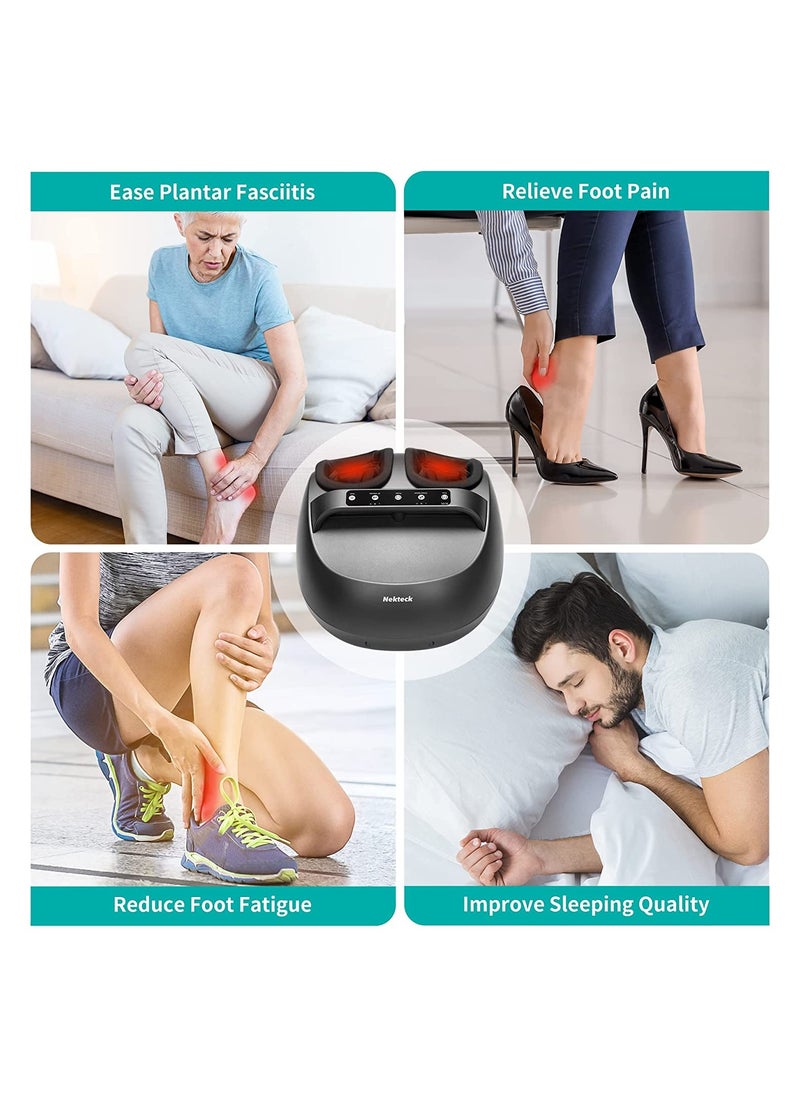 PENG GENERAL Foot Massager with Heat Shiatsu Feet Massager Machine for Relieve Foot Pain  - Image 3