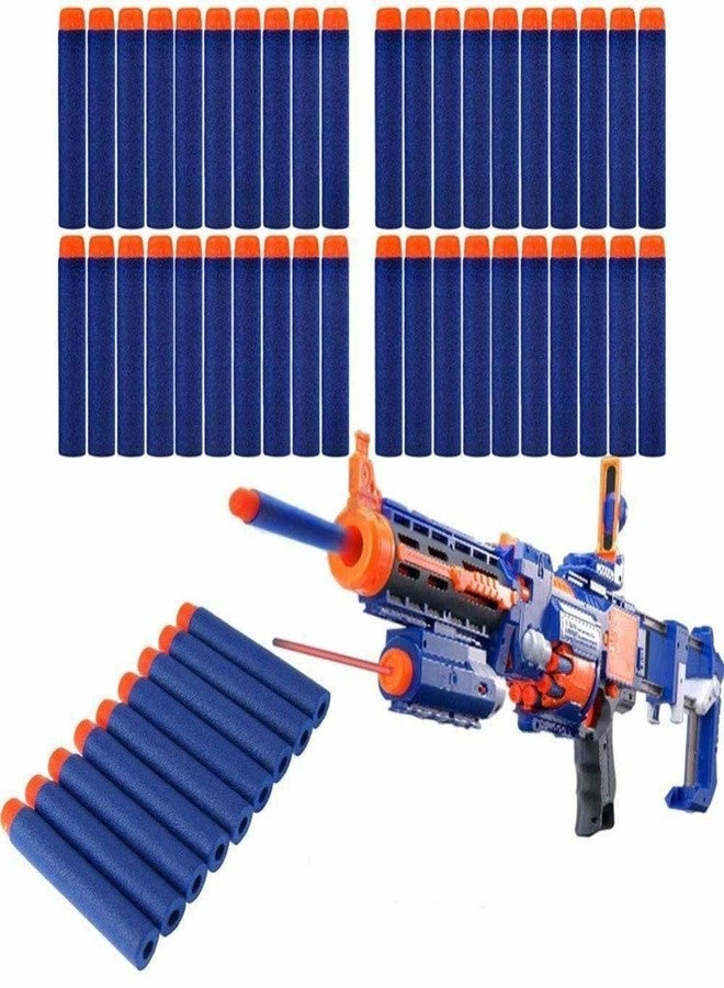 HOUSE HATCH Plastic Foam Toy Bullet Dart Bullets for Nerf N-Strike Elite Guns, Blue (100) - Image 4