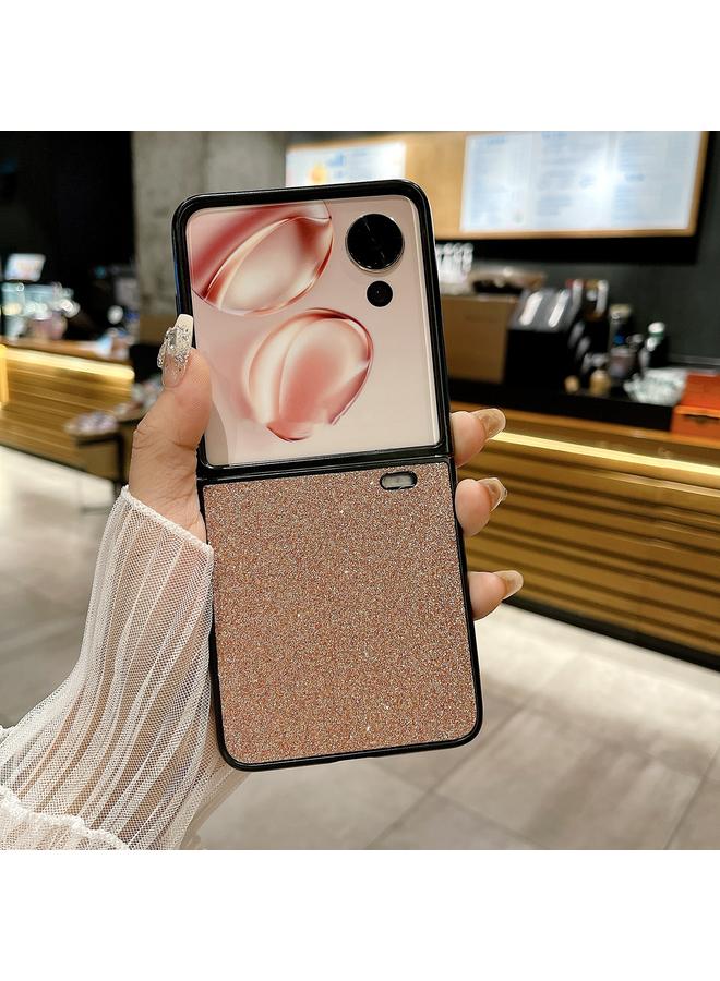 S-TOP Case For Honor Magic V Flip Gradient Color Glitter Shockproof Protective Phone Case - Image 2