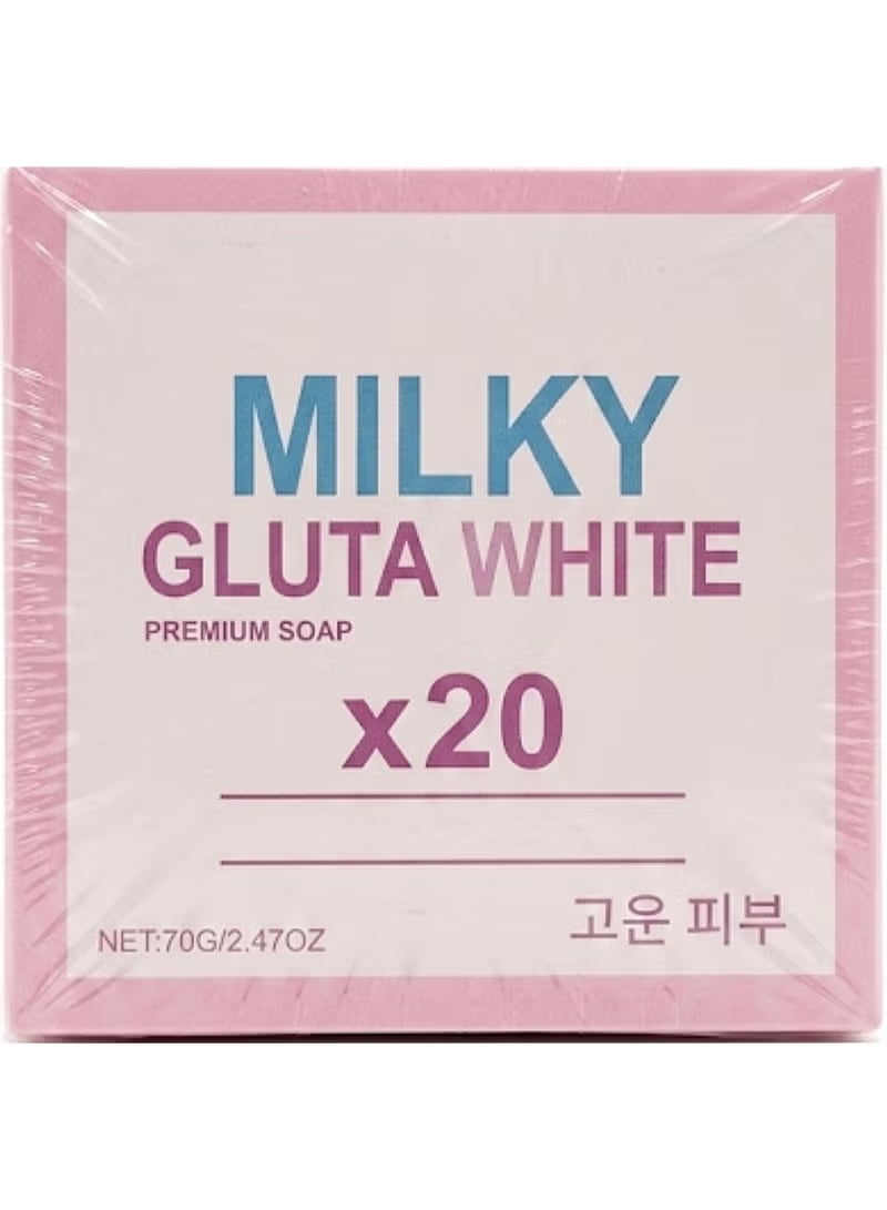 MILKY GLUTA WHITE PREMUM SOAP 70G - Image 1