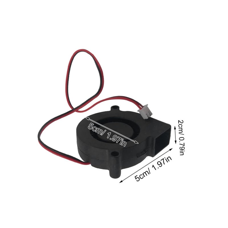 2pcs Hydraulic Bearing Cooling Fan for Printers Super Silent Radial Blower Easy Installation - Image 3