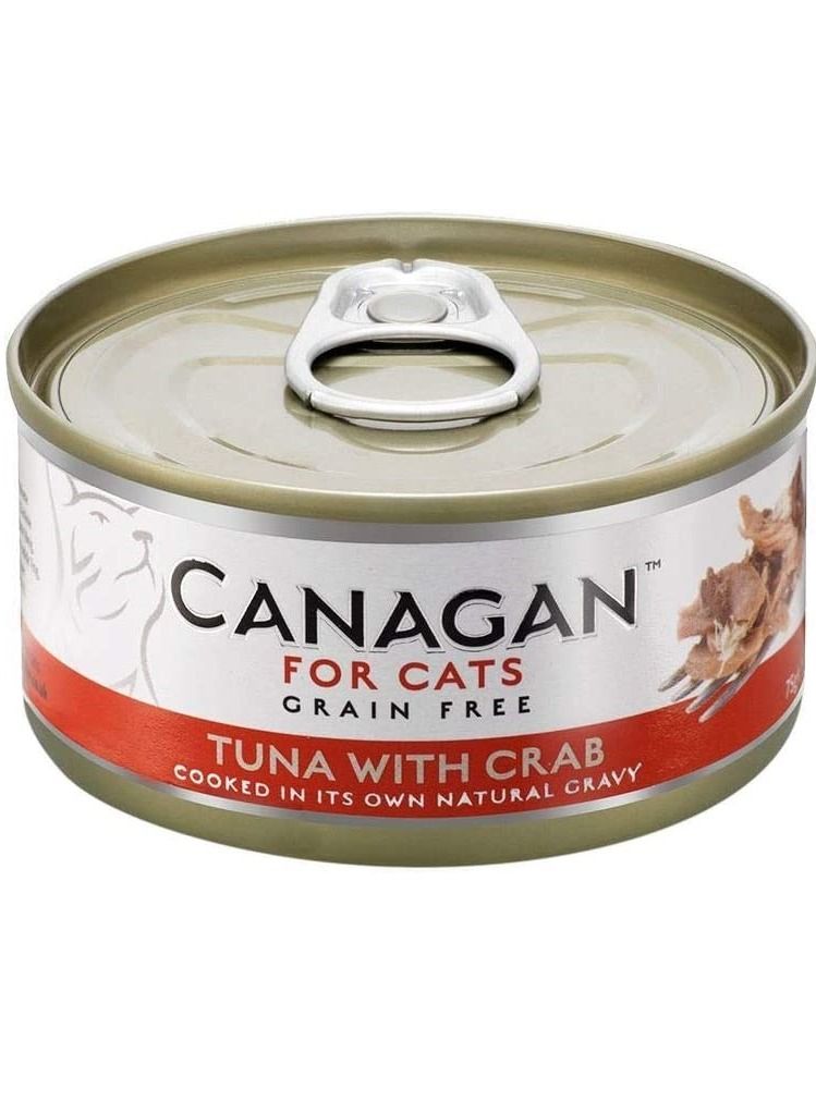 Canagan Tuna with Crab Cat Tin Wet Food 75g
