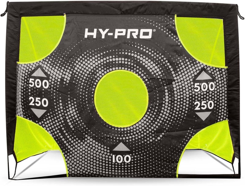 Hy-Pro Pop Up Flexi Soccer Goal, Portable Soccer Goal with Carry Bag for Indoor Outdoor Kids Adults - Image 1